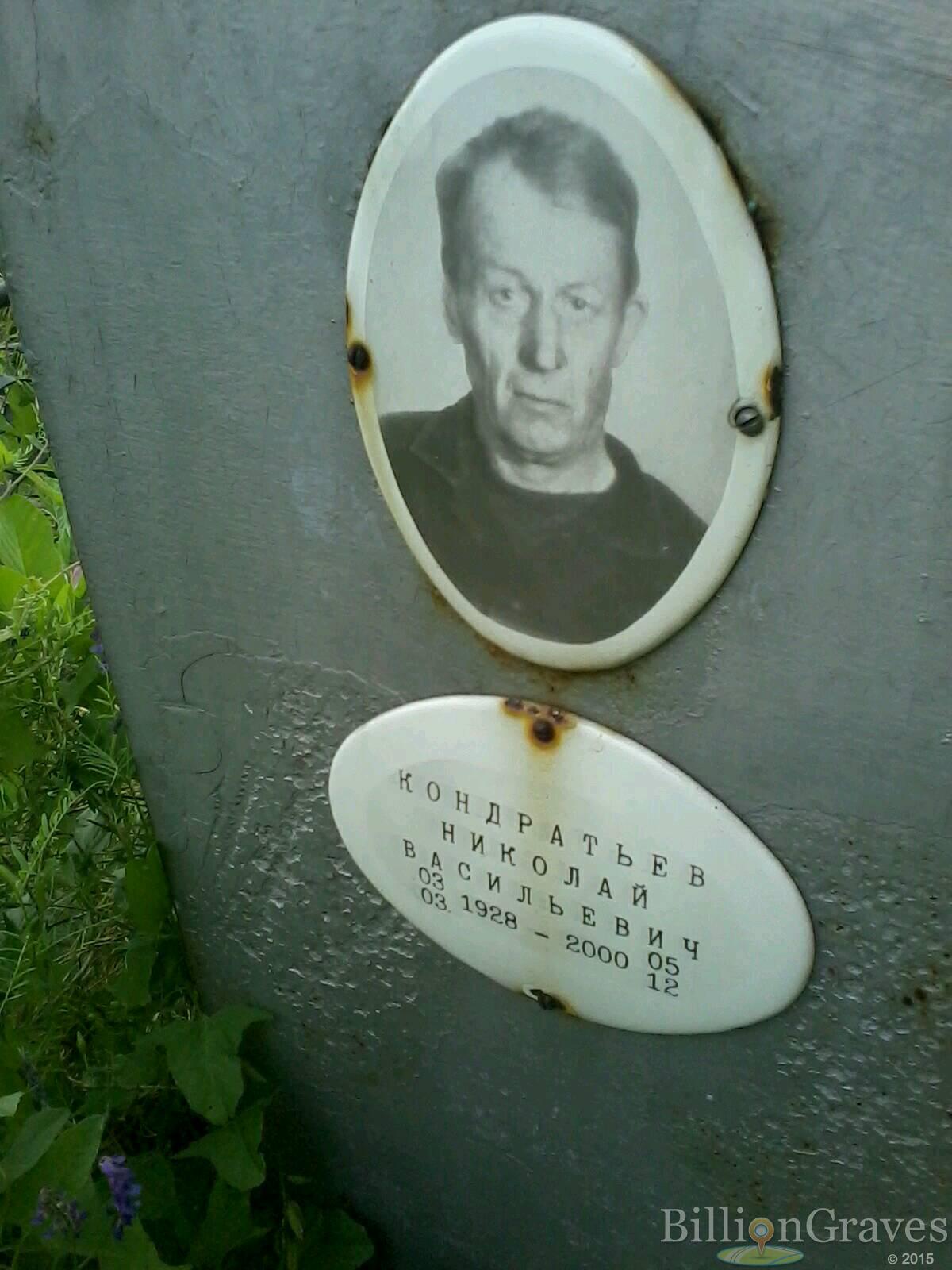 Кондратьев Николай Васильевич
