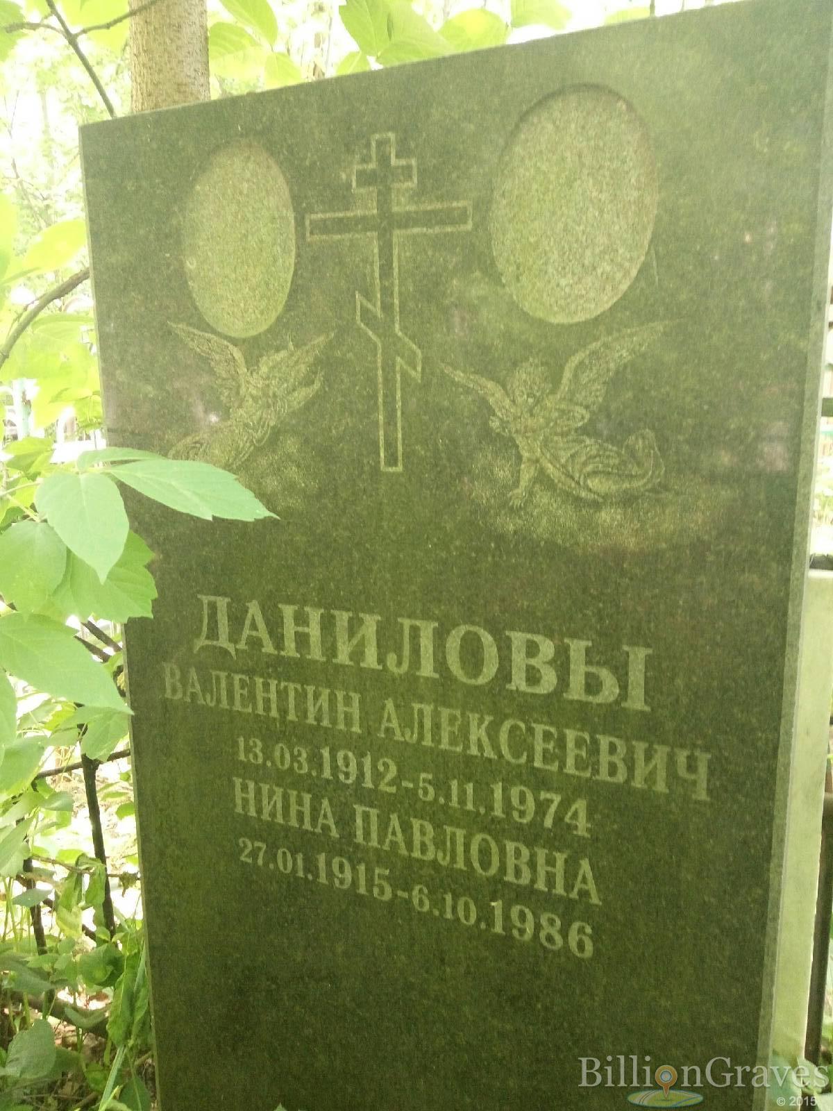 Данилов Валентин Алексеевич