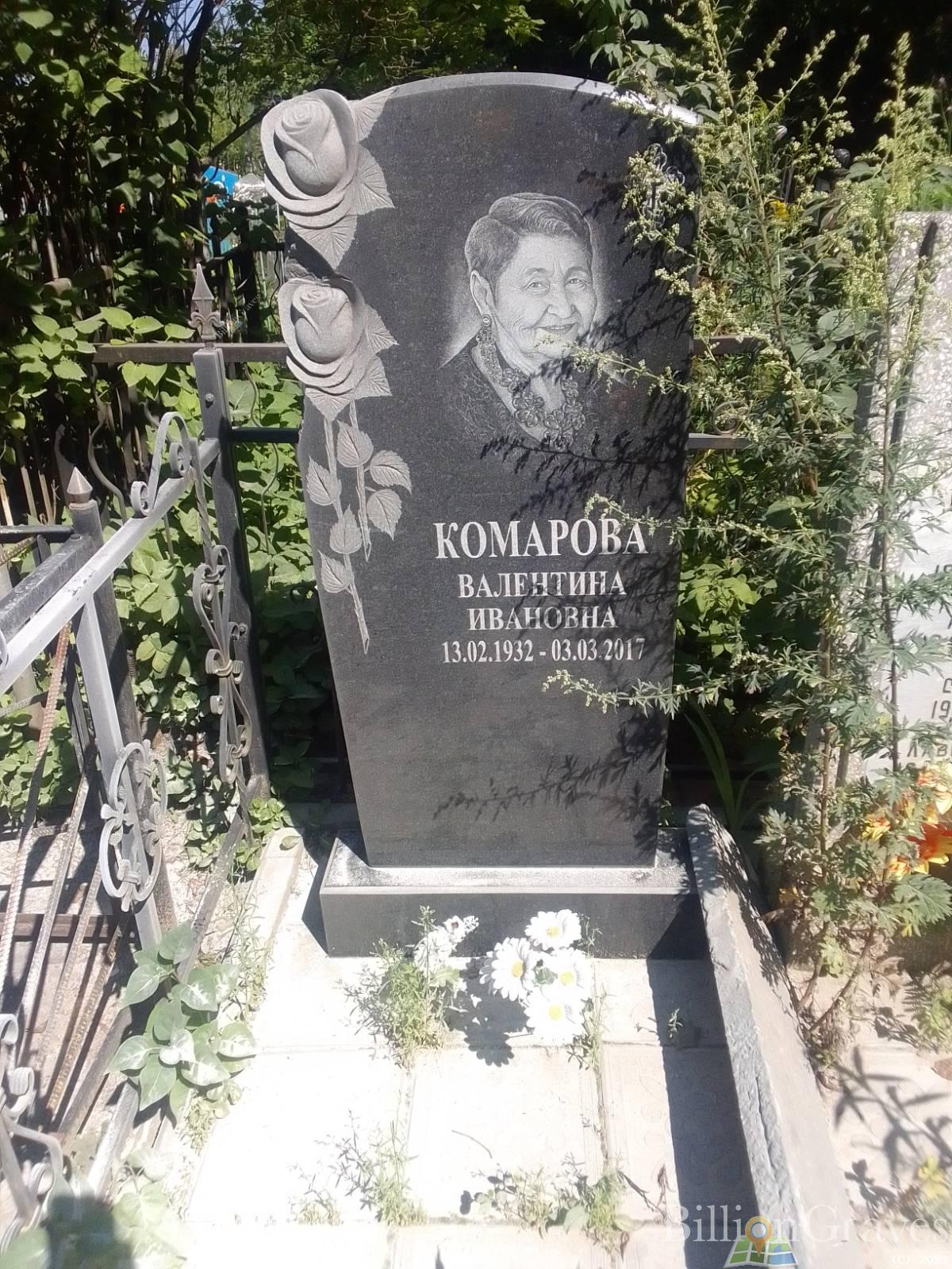 Комарова Валентина Ивановна