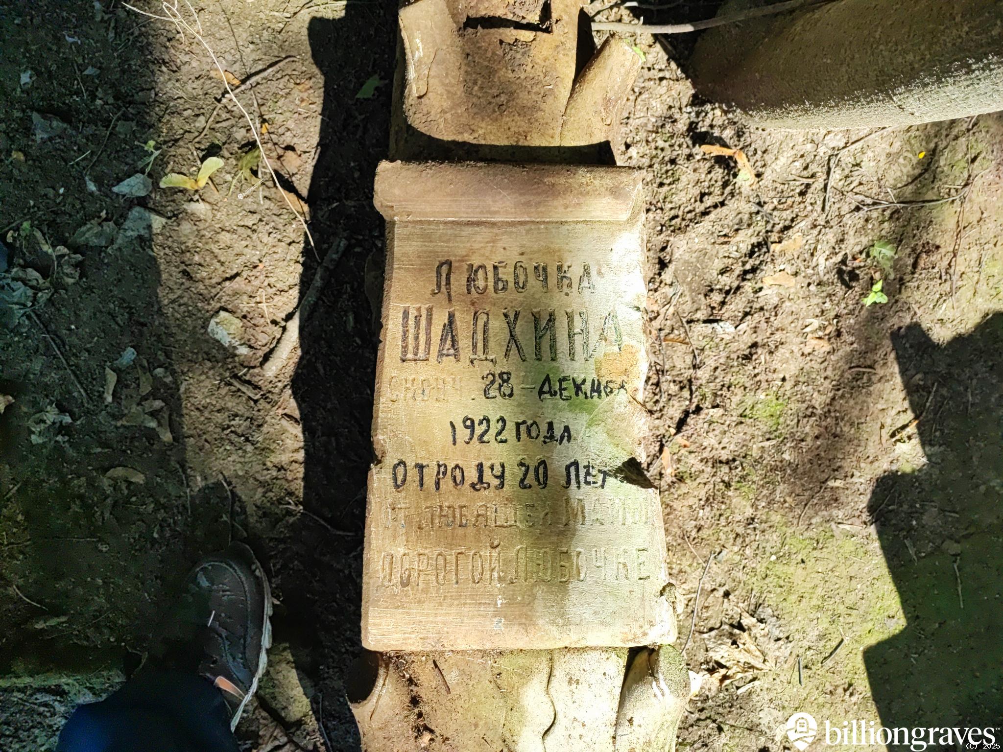 Шадхина Любочка