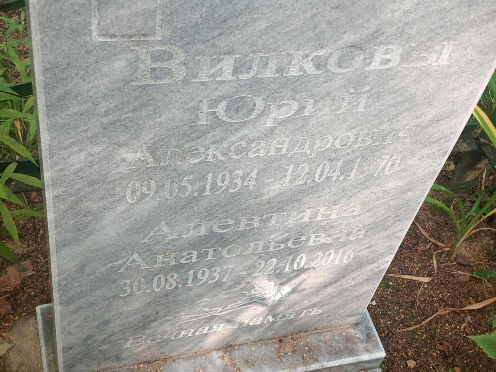 Вилков Юрий Александрович