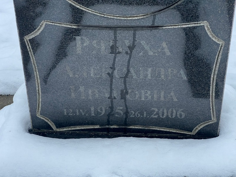 Александра Рябуха Ивановна