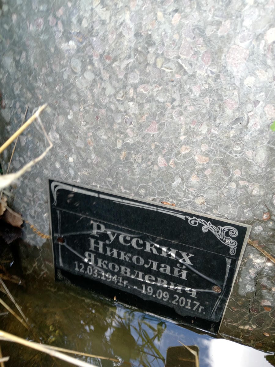Русских Николай Яковлевич