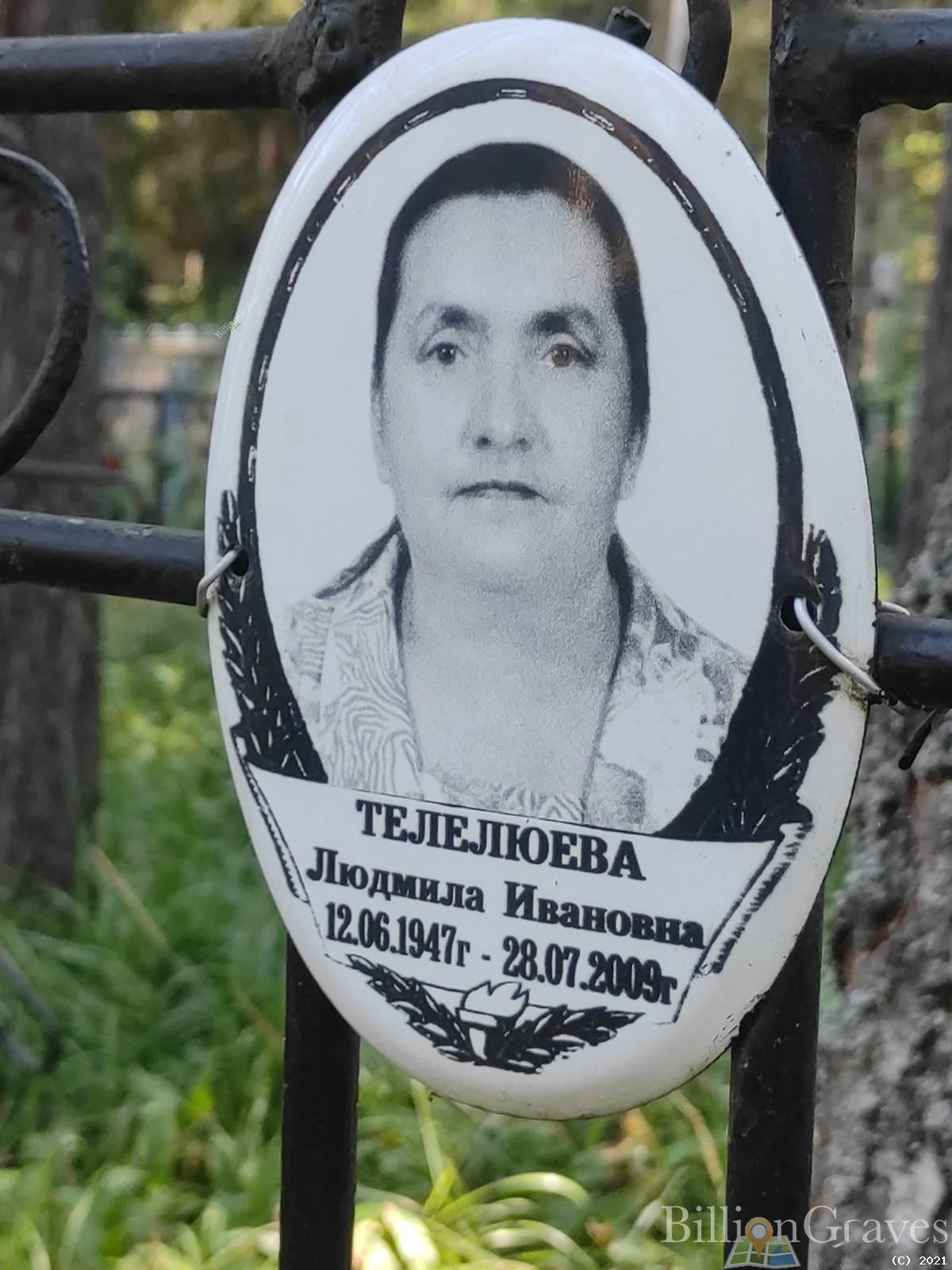 Телелюева Людмила Ивановна