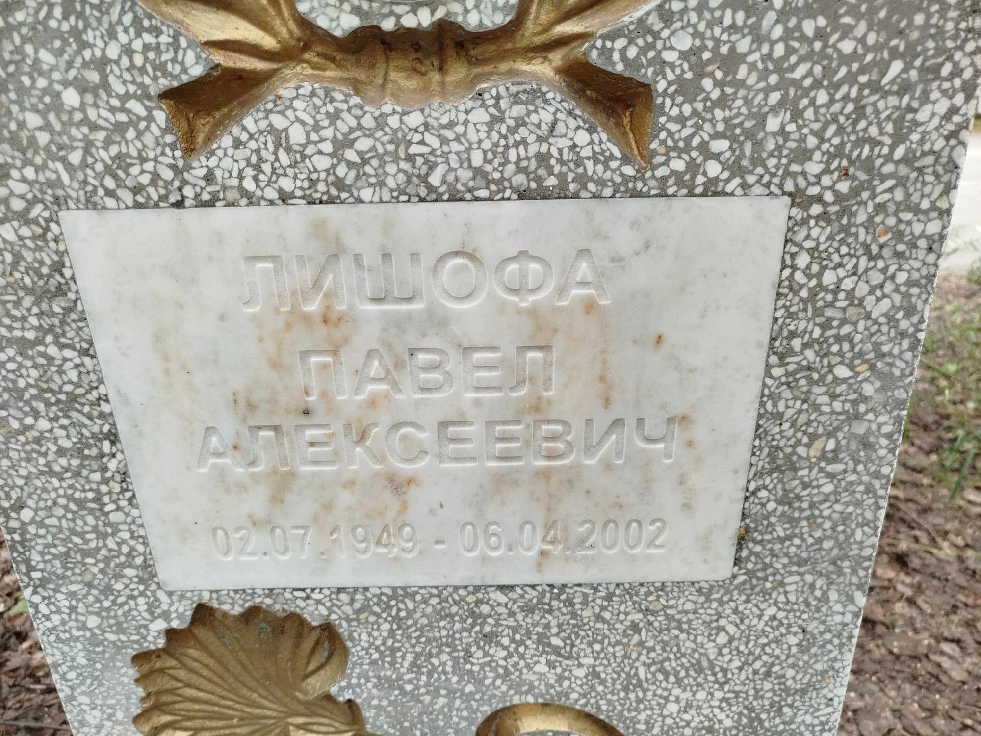 Лишофа Павел Алексеевич