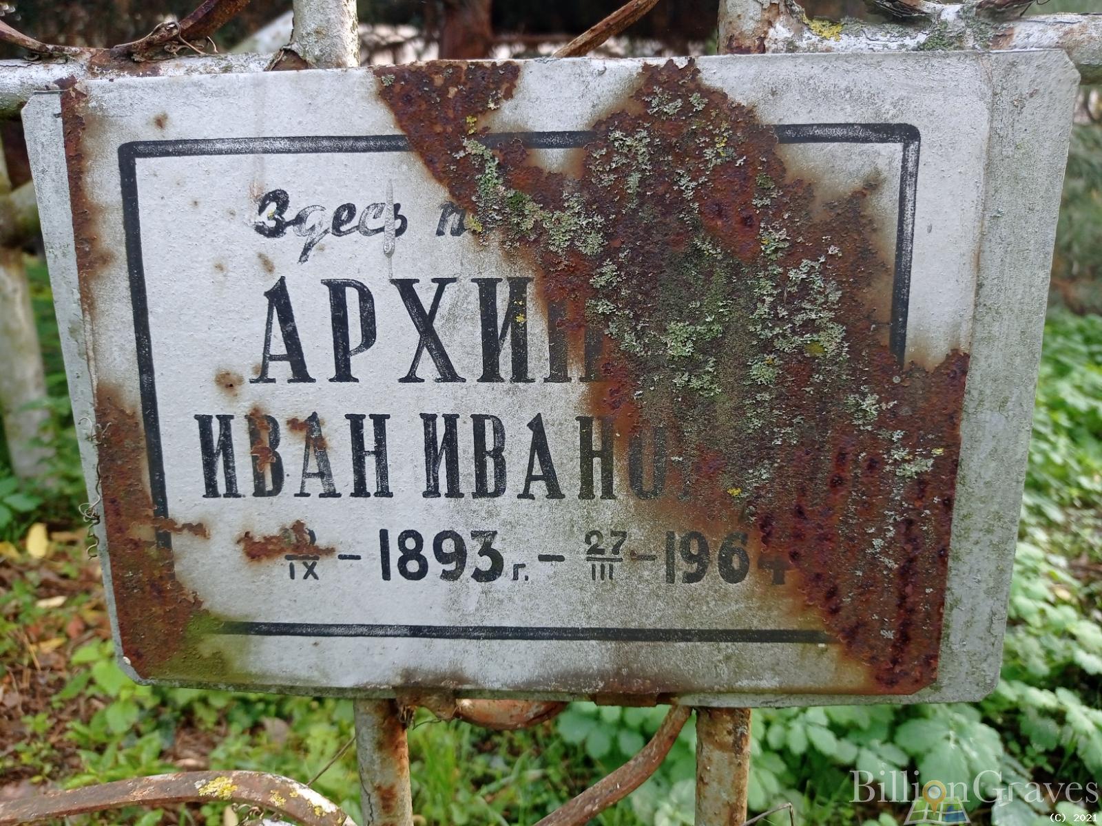 Архипов Иван Иванович
