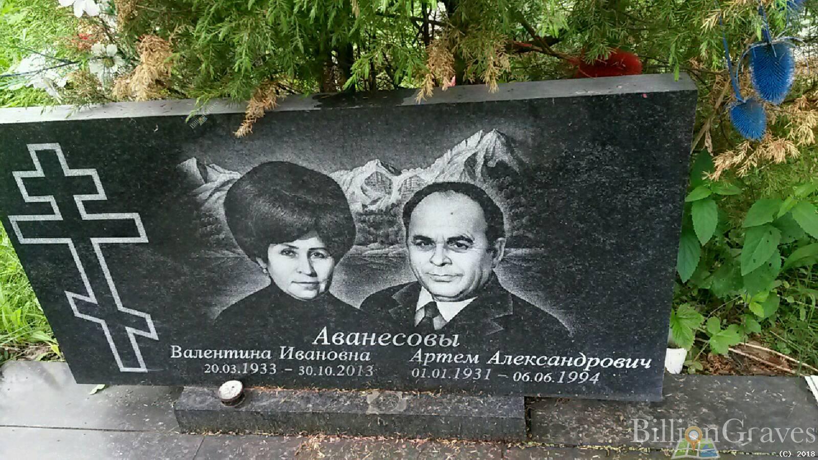 Аванесова Валентина Ивановна