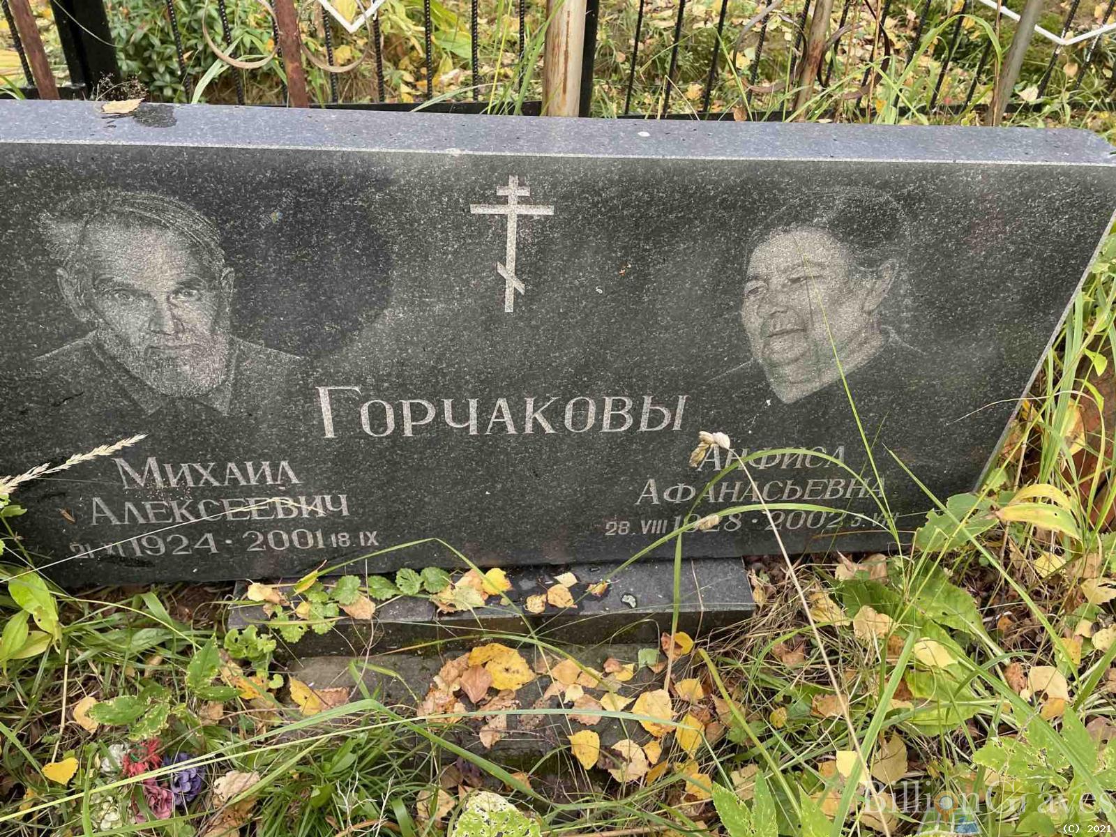 Горчакова Анфиса Афанасьевна