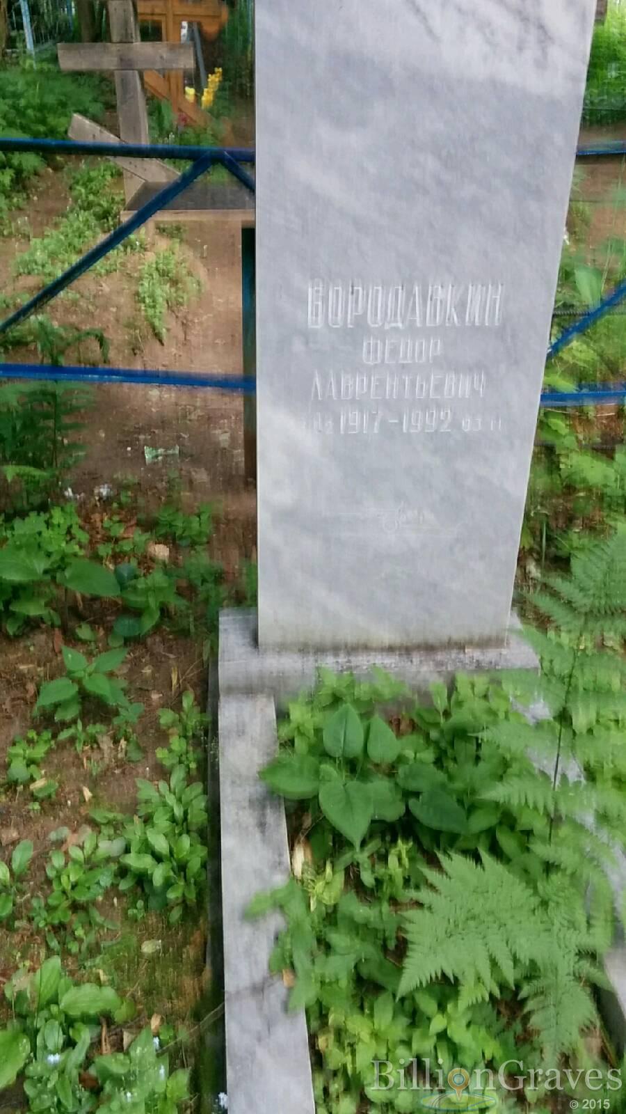 Бородавкин Федор Лаврентьевич