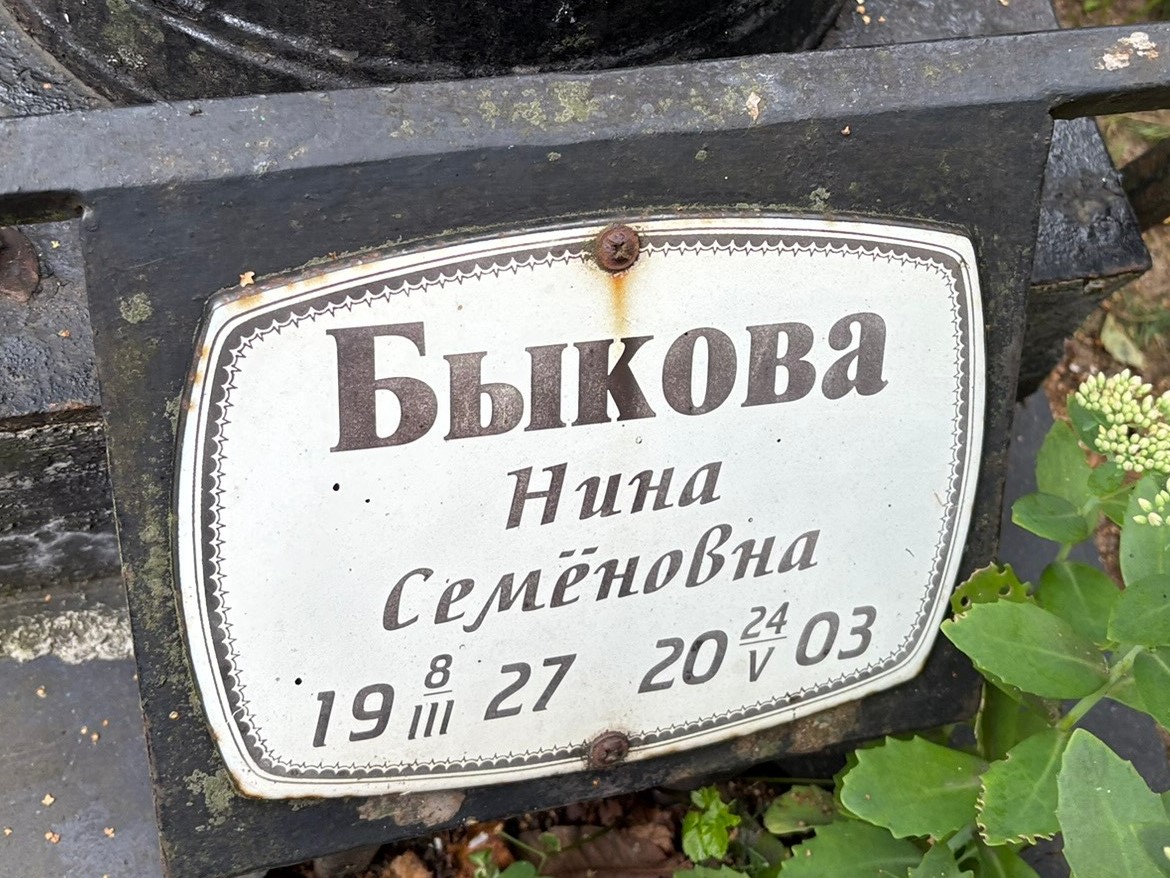 Быкова