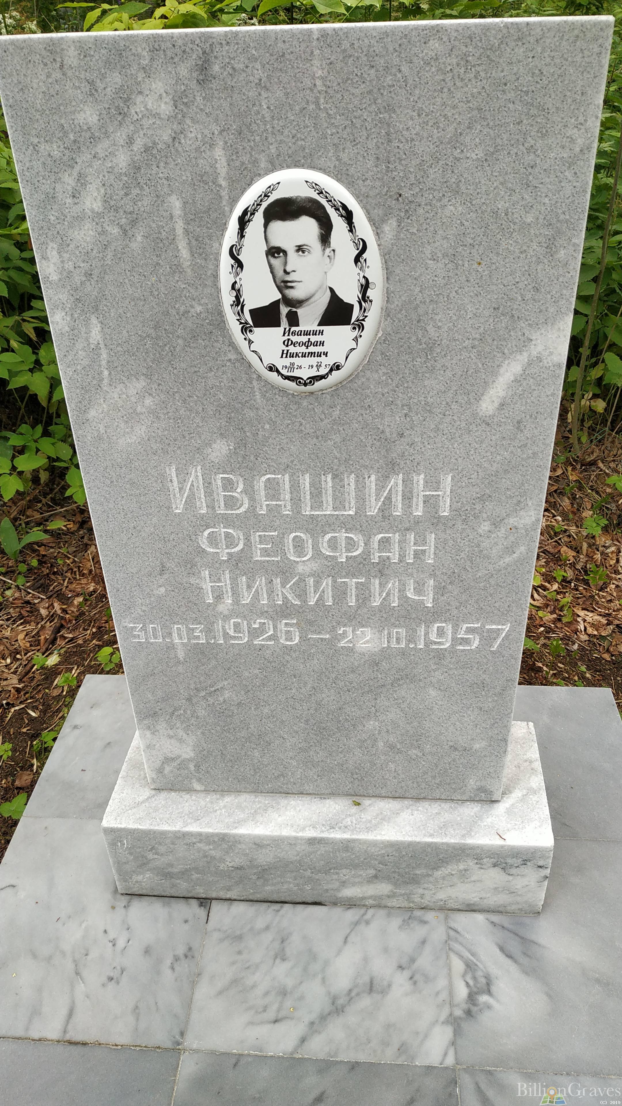 Ивашин Феофан Никитич