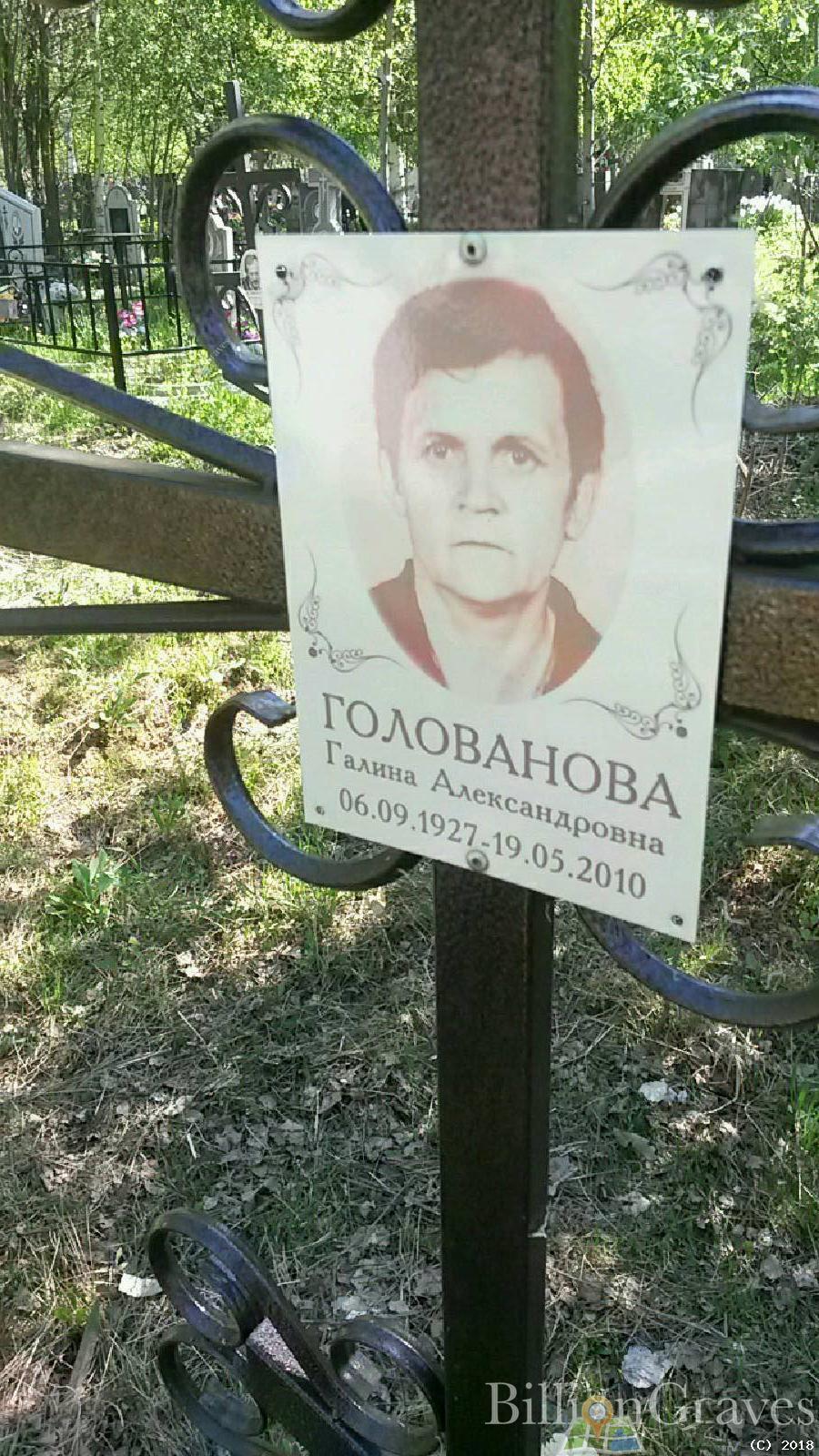 Голованова Галина Александровна