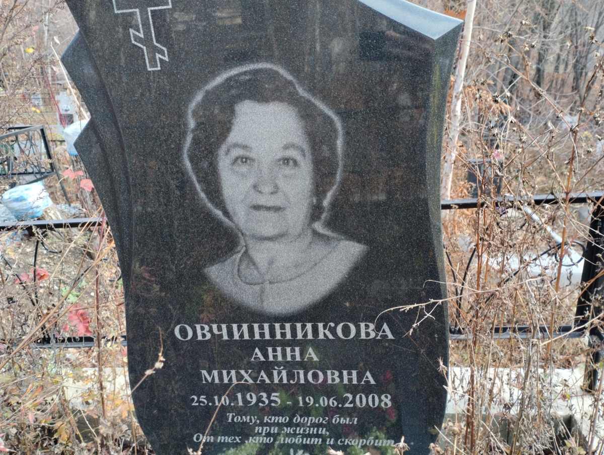 Овчинникова Анна Михайловна