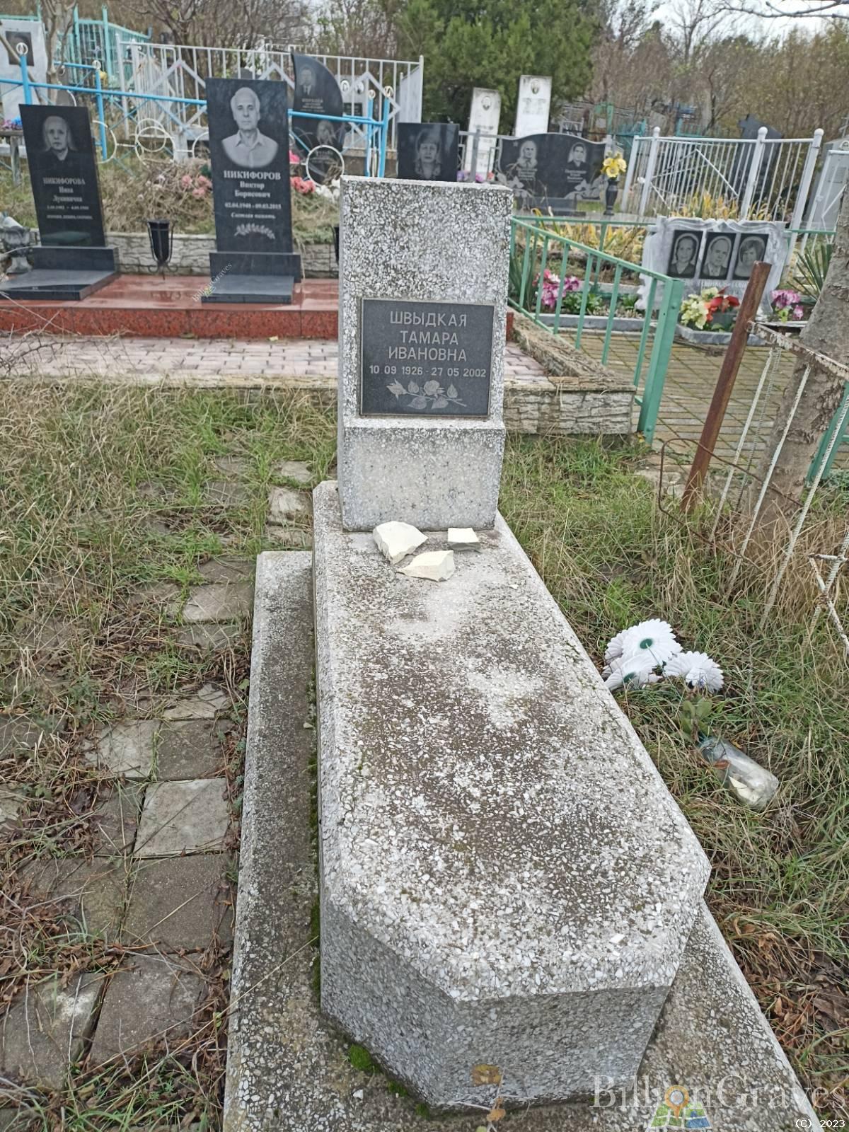 Швыдкая Тамара Ивановна