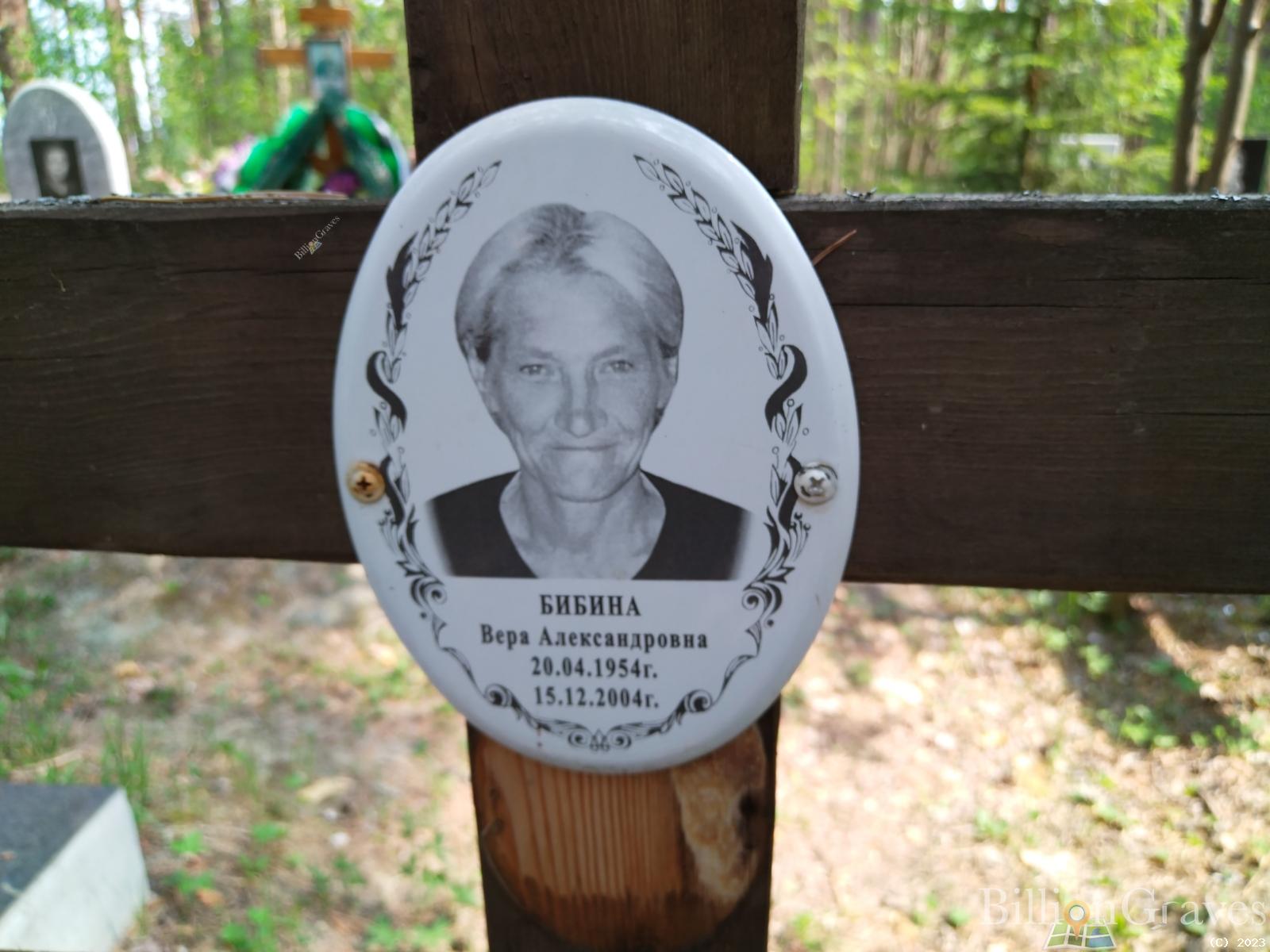 Бибина Вера Александровна
