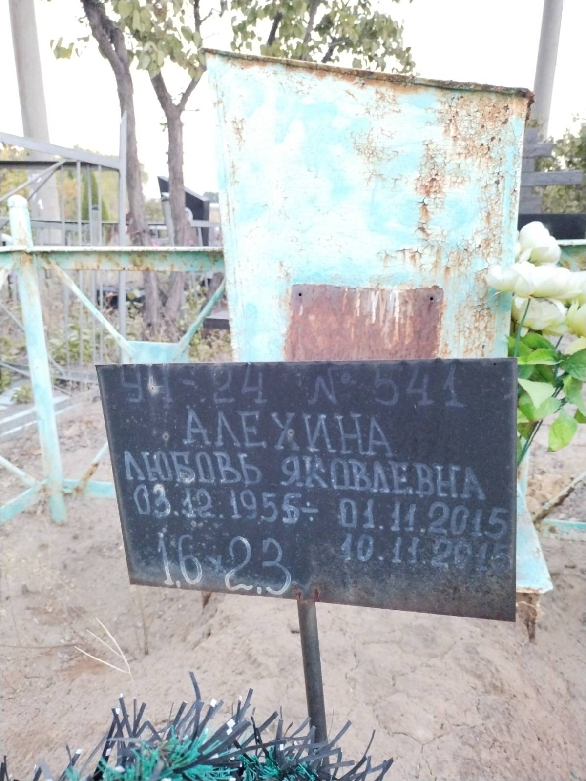 Алехина Любовь Яковлевна