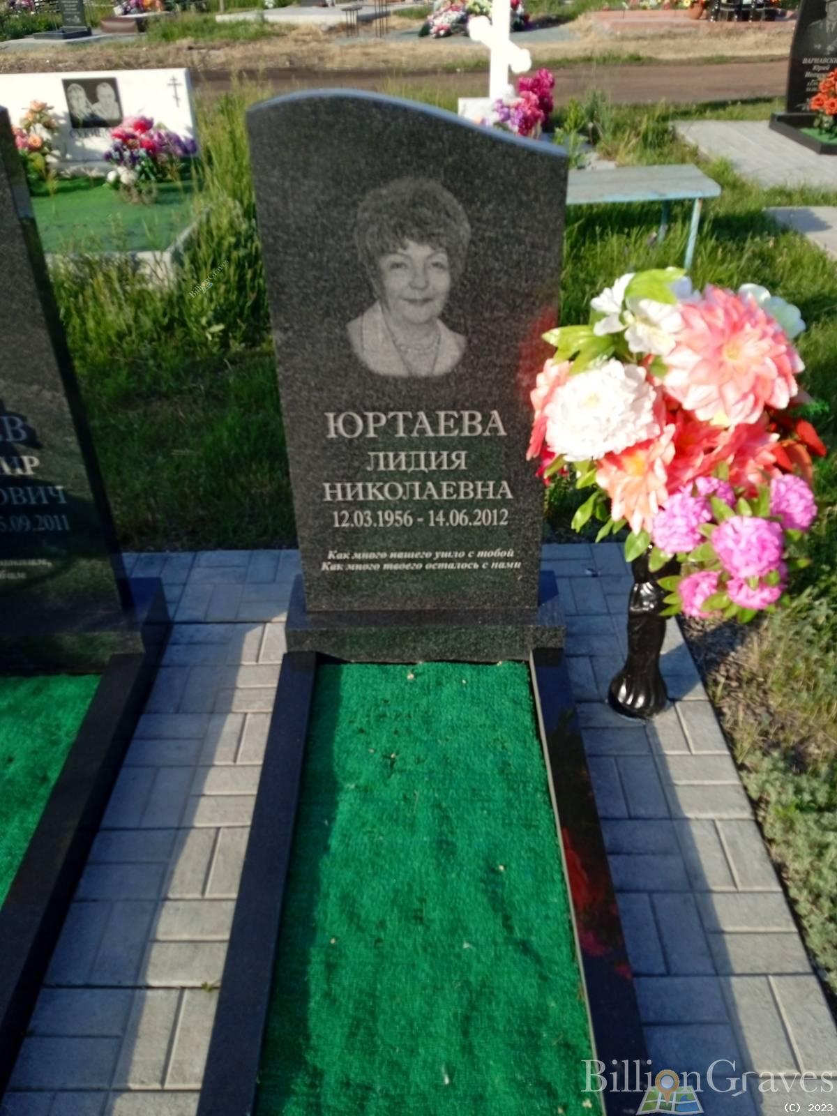 Юртаева Лидия Николаевна