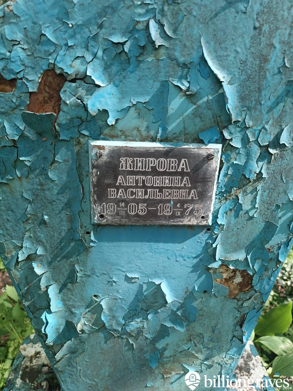 Жирова Антонина Васильевна