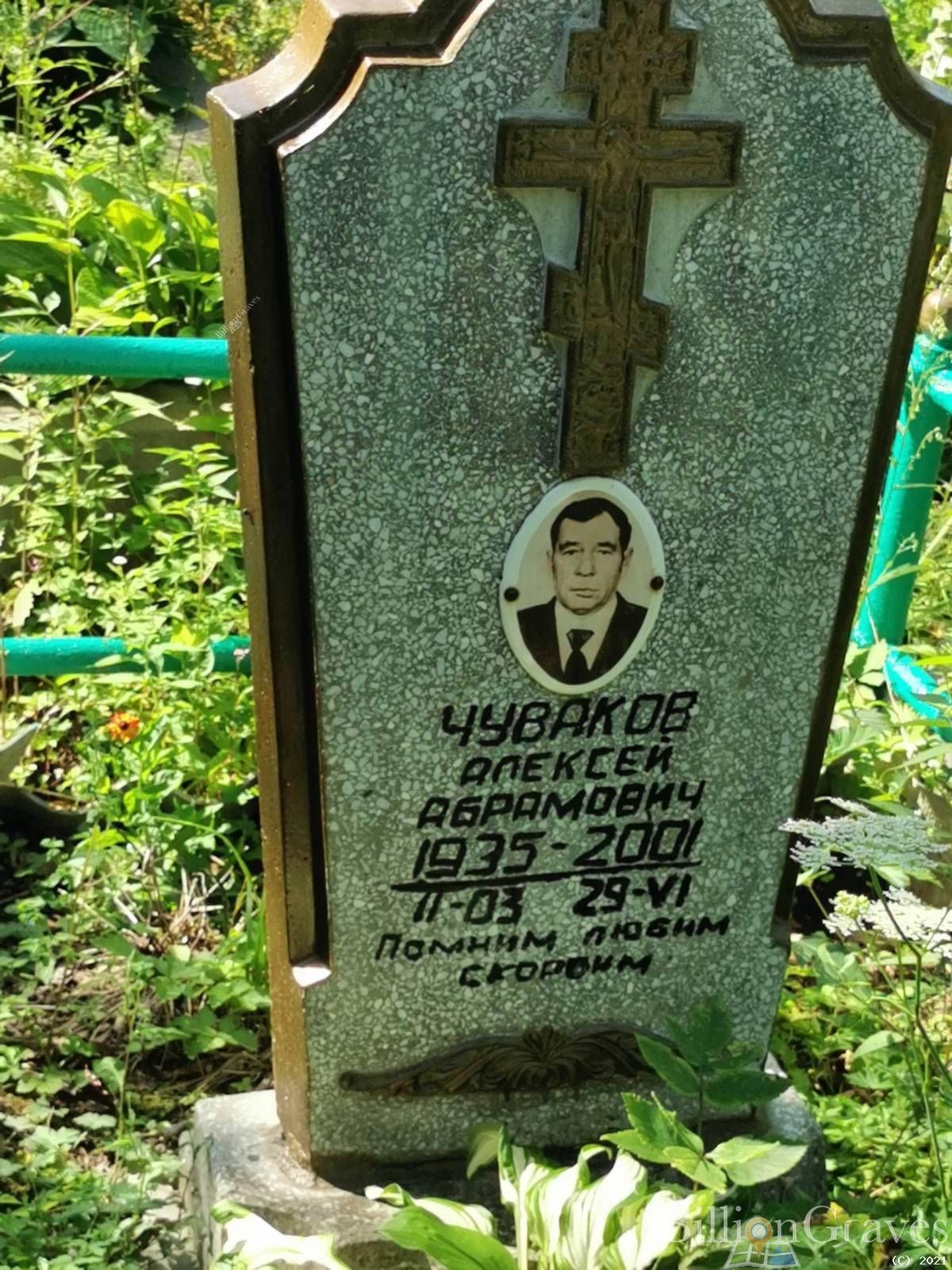 Чуваков Алексей Абрамович