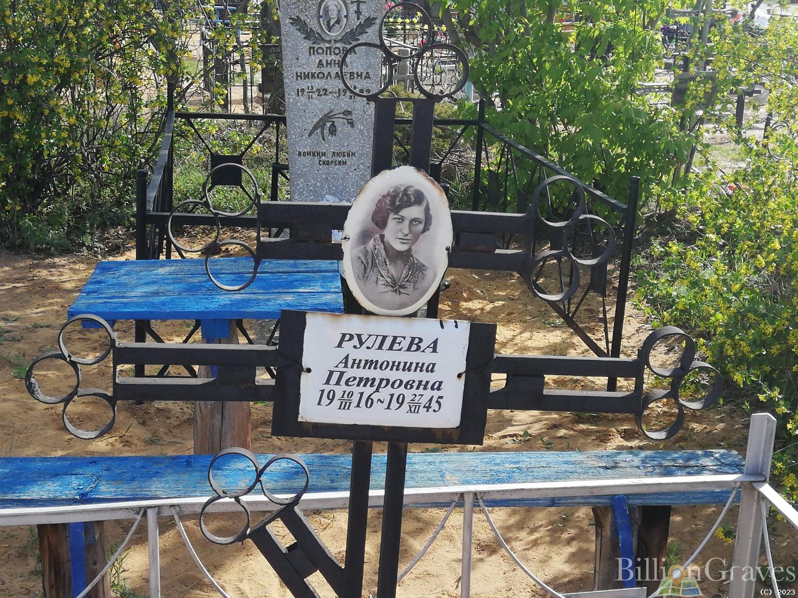 Рулева Антонина Петровна