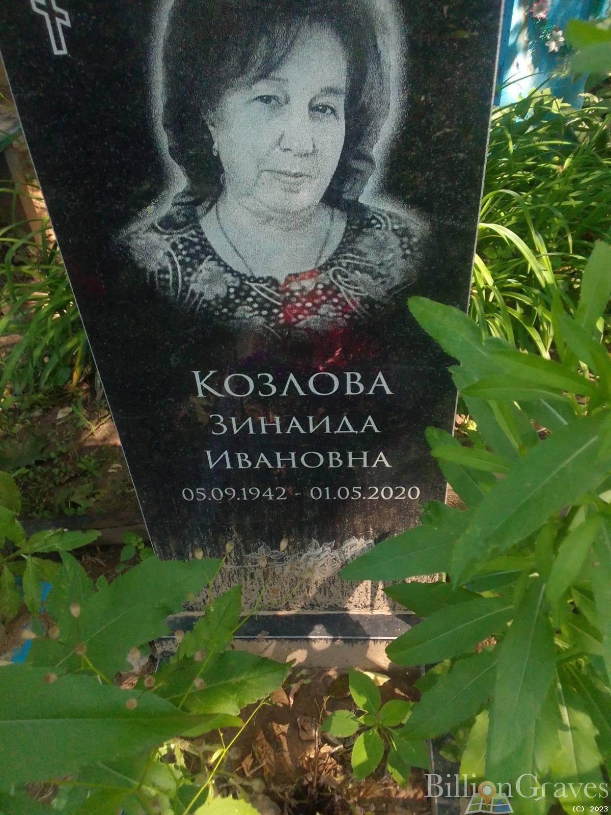 Козлова Зинаида Ивановна