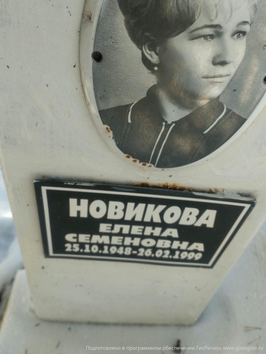 Новикова Елена Семеновна