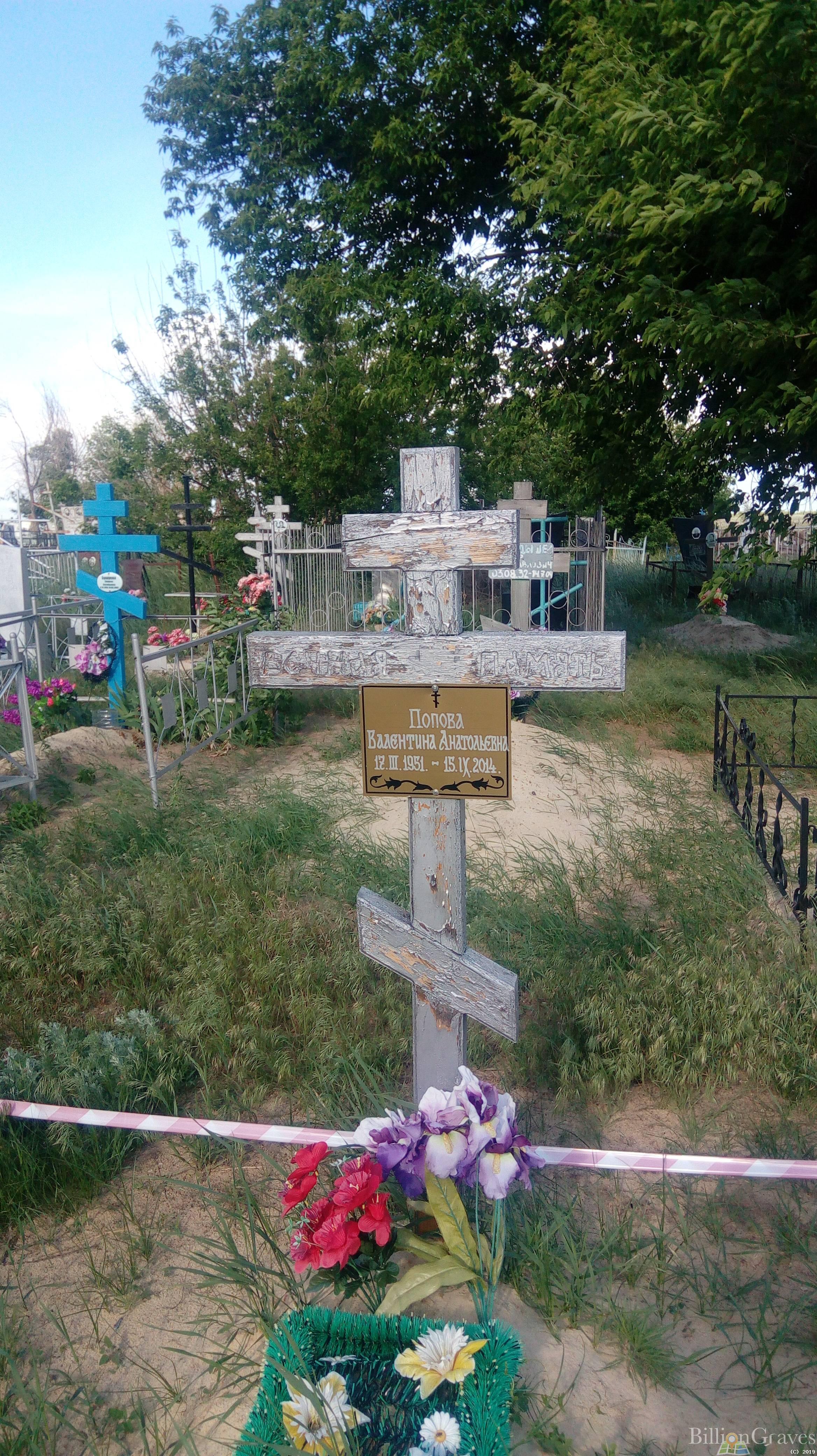 Попова Валентина Анатольевна