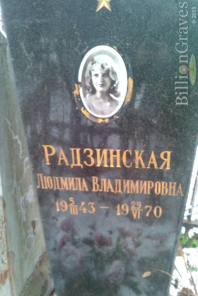 Радзинская Людмила Владимировна