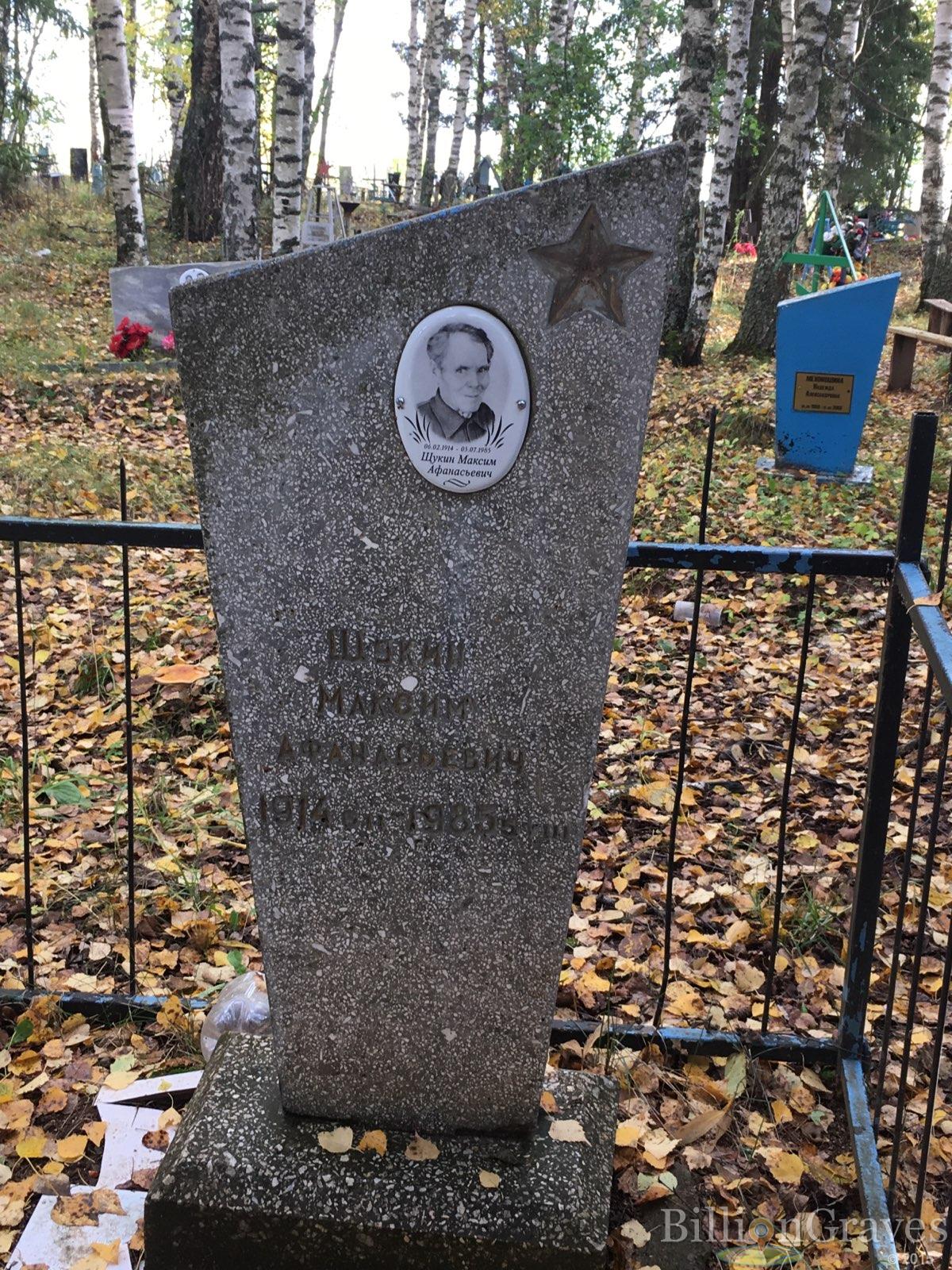 Щукин Максим Афанасьевич
