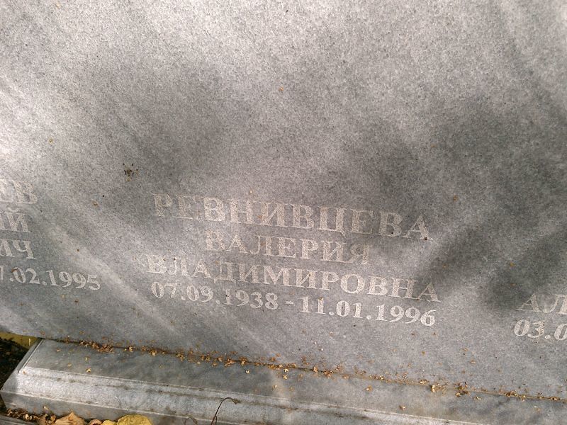 Ревнивцева Валерия Владимировна