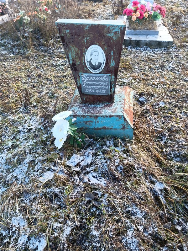 Шаламова Апполинария Александровна