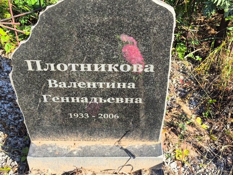 Плотникова