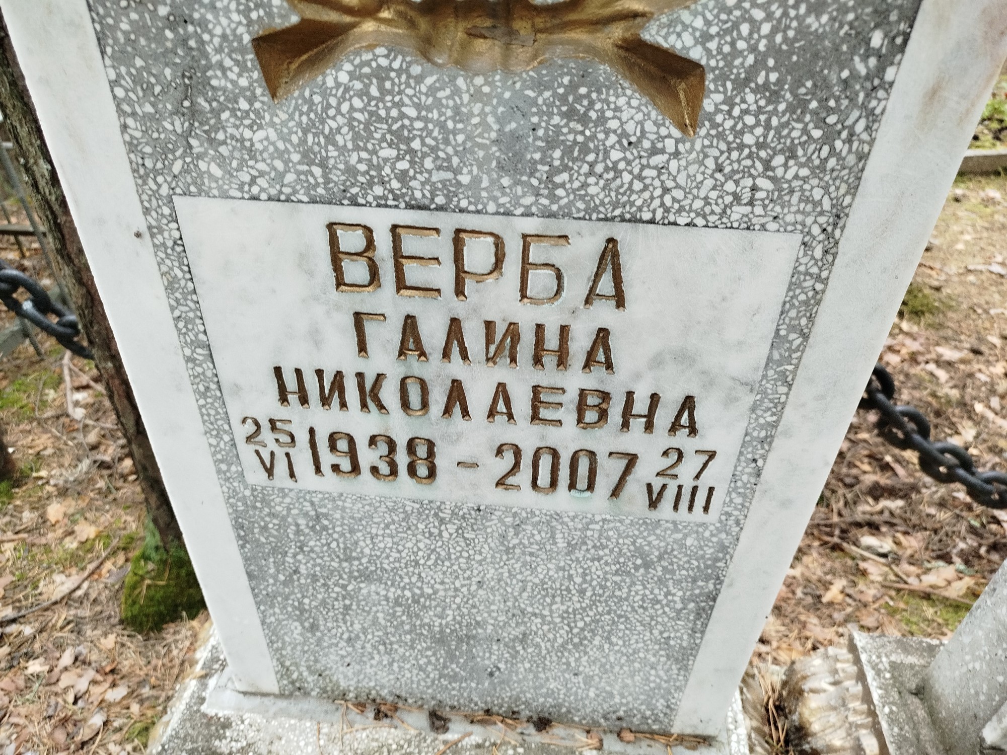 Верба Галина Николаевна