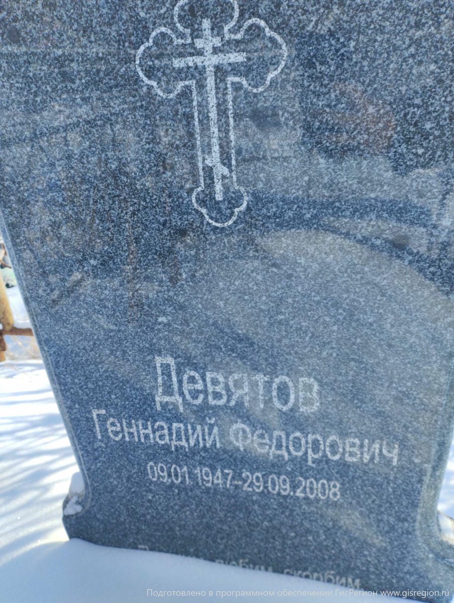 Девятов Геннадий Федорович