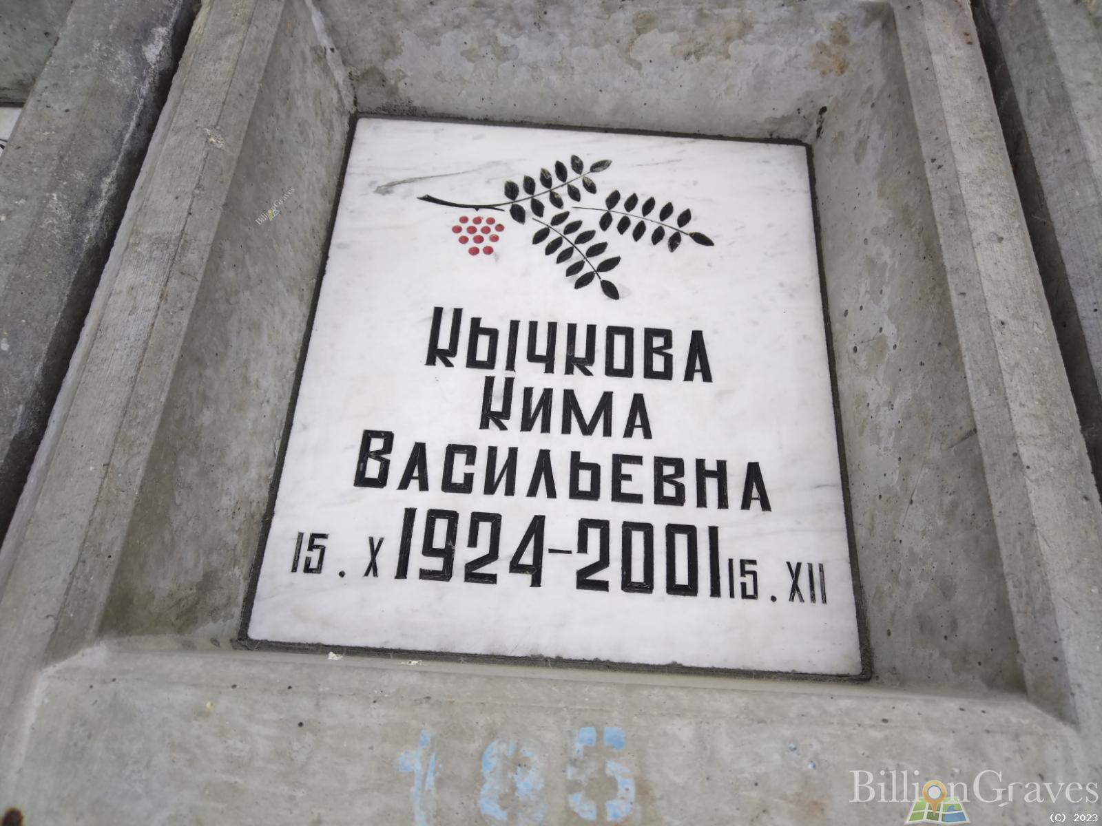 Кычкова Кима Васильевна