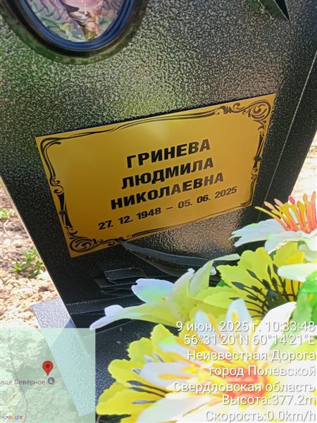 Гринева Людмила Николаевна