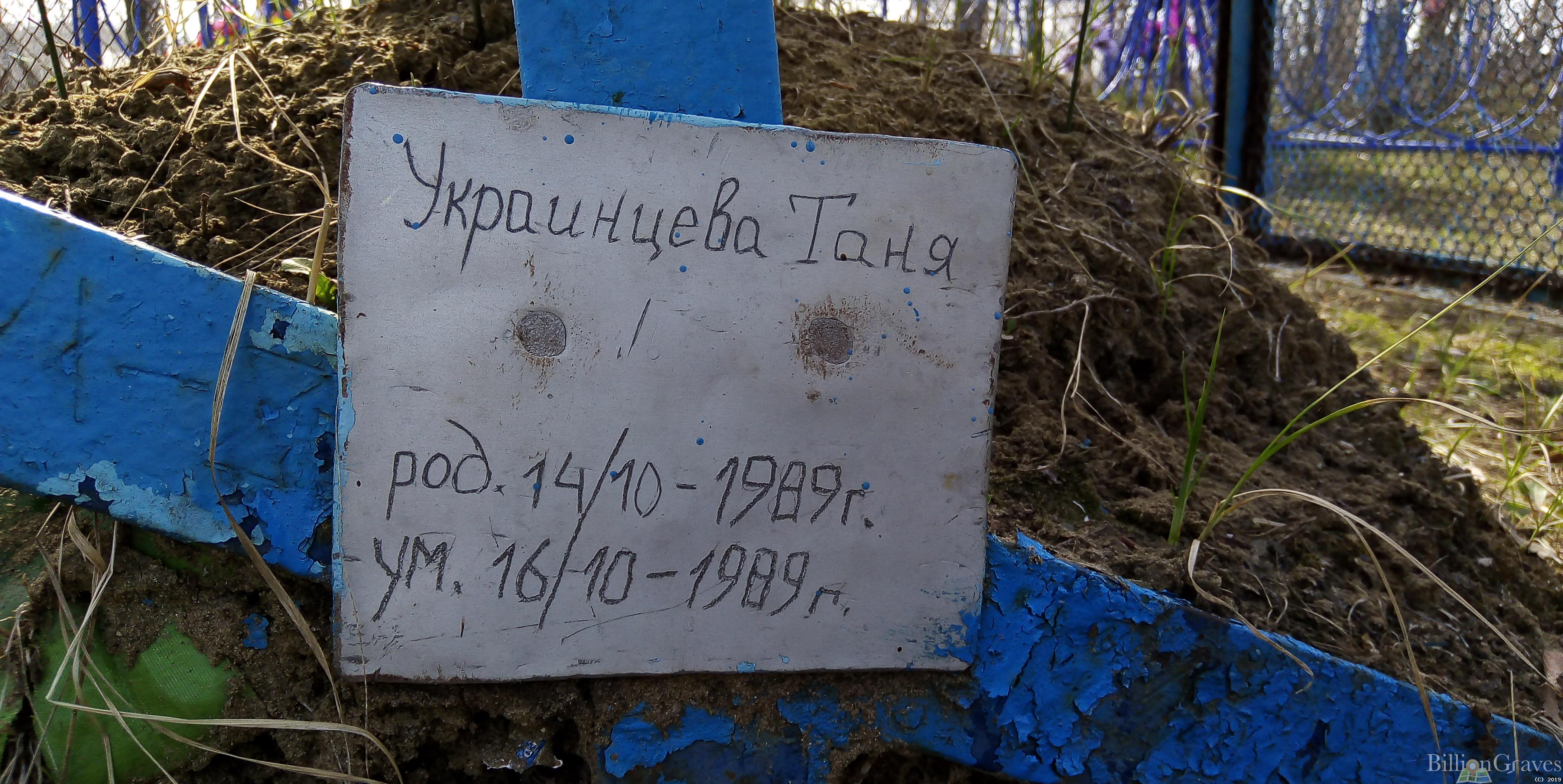 Украинцева Таня