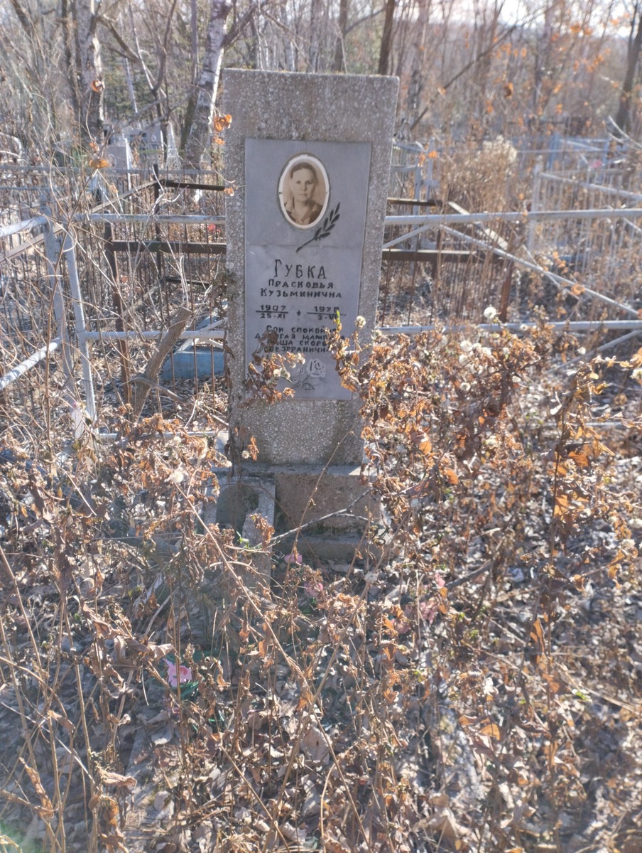 Губка Прасковья Кузьминична