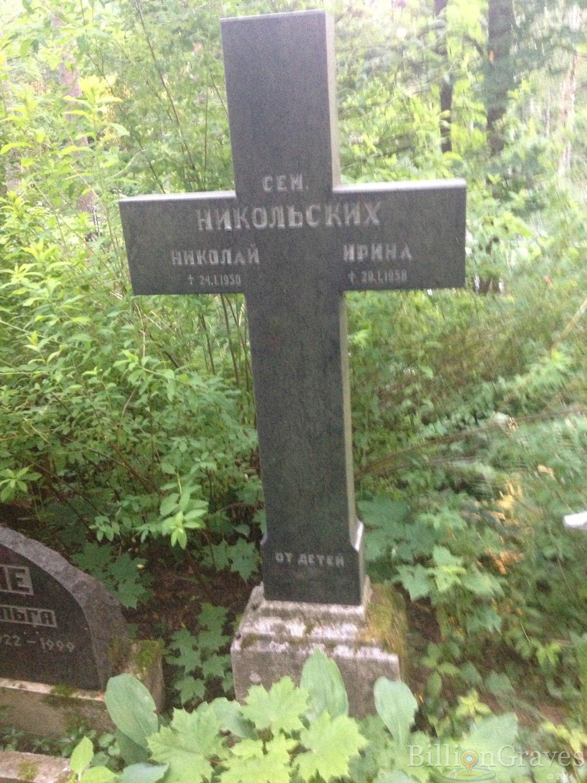 Никольский Николай