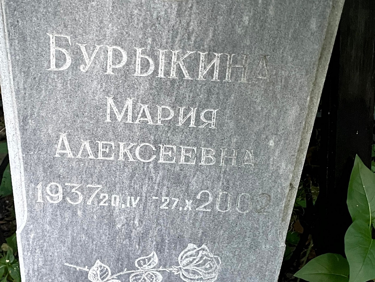 Бурыкина