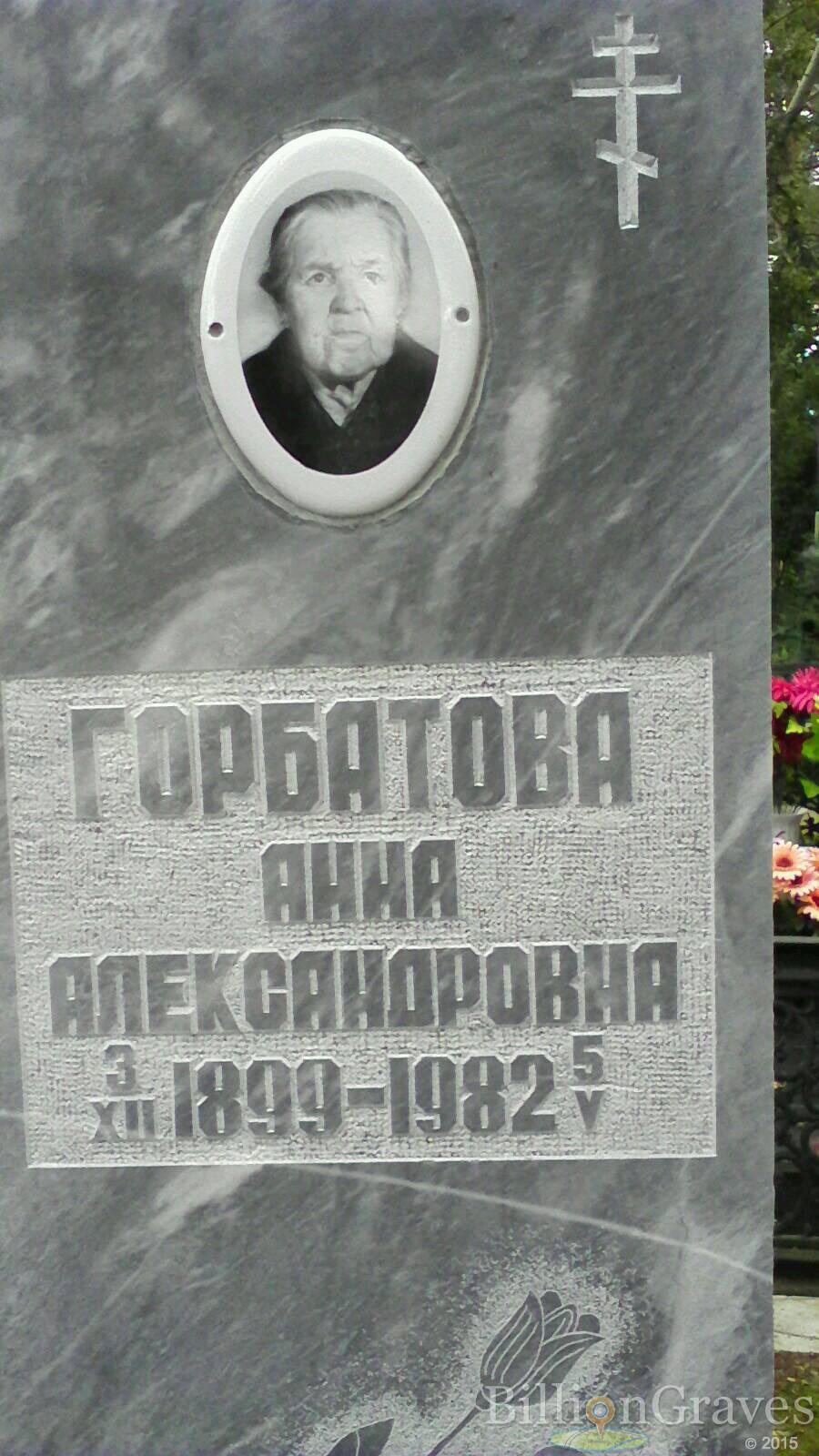 Горбатова Анна Александровна