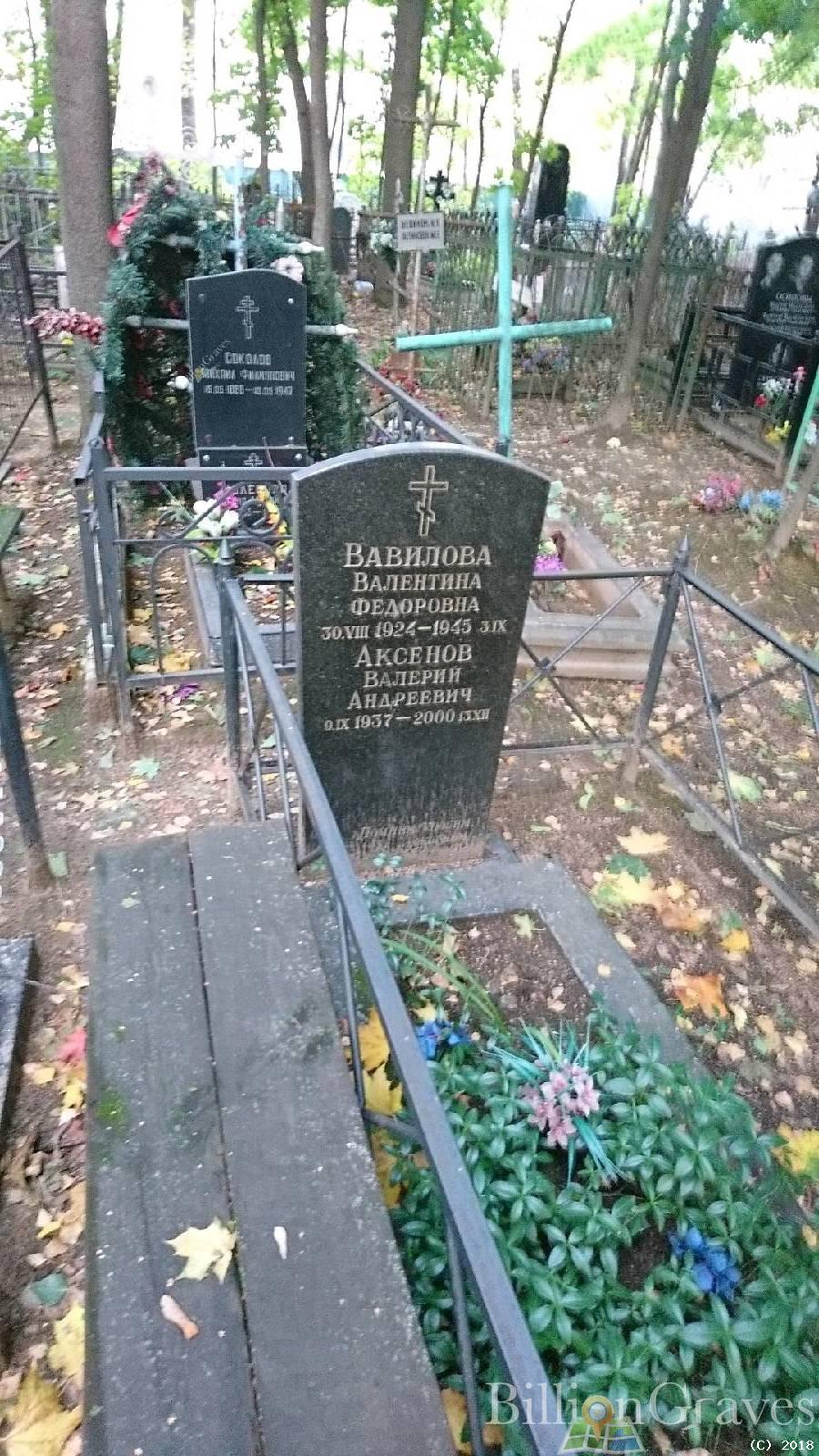 Вавилова Валентина Федоровна