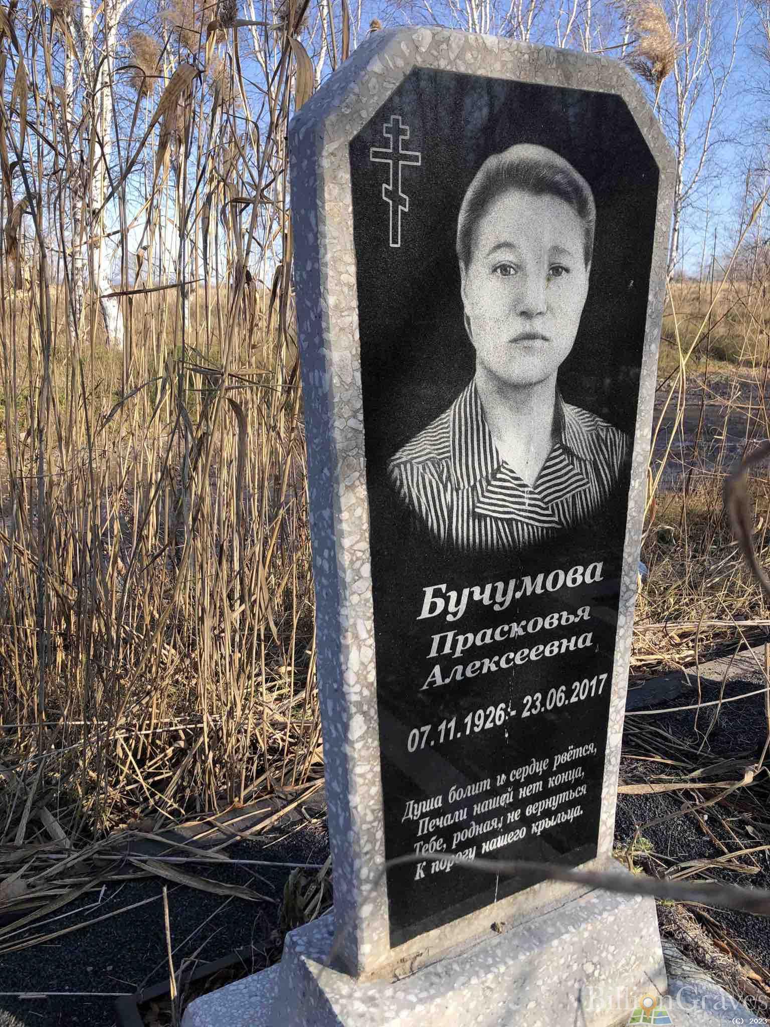 Бучумова Прасковья Алексеевна