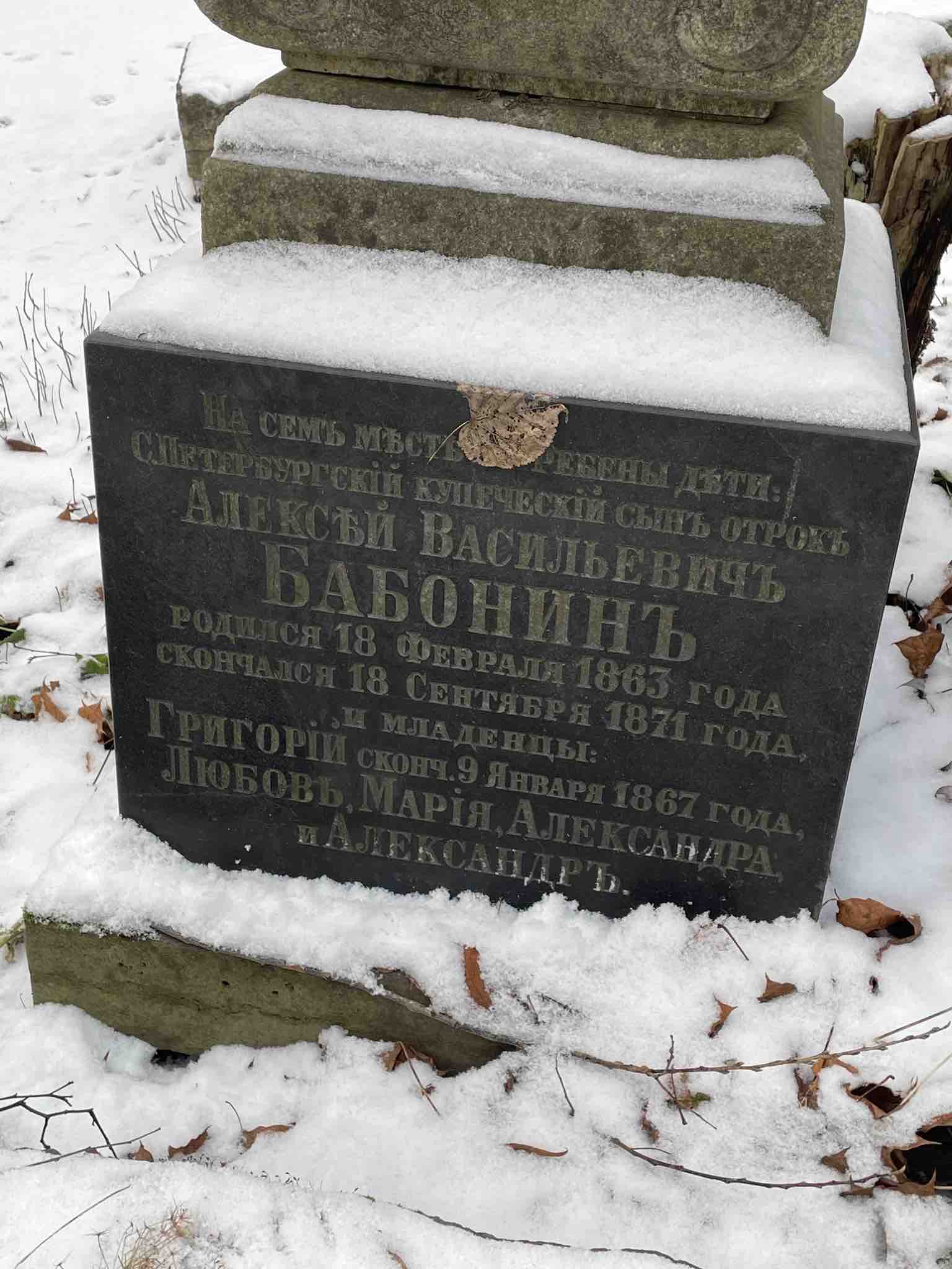 Бабонин Алексей Васильевич