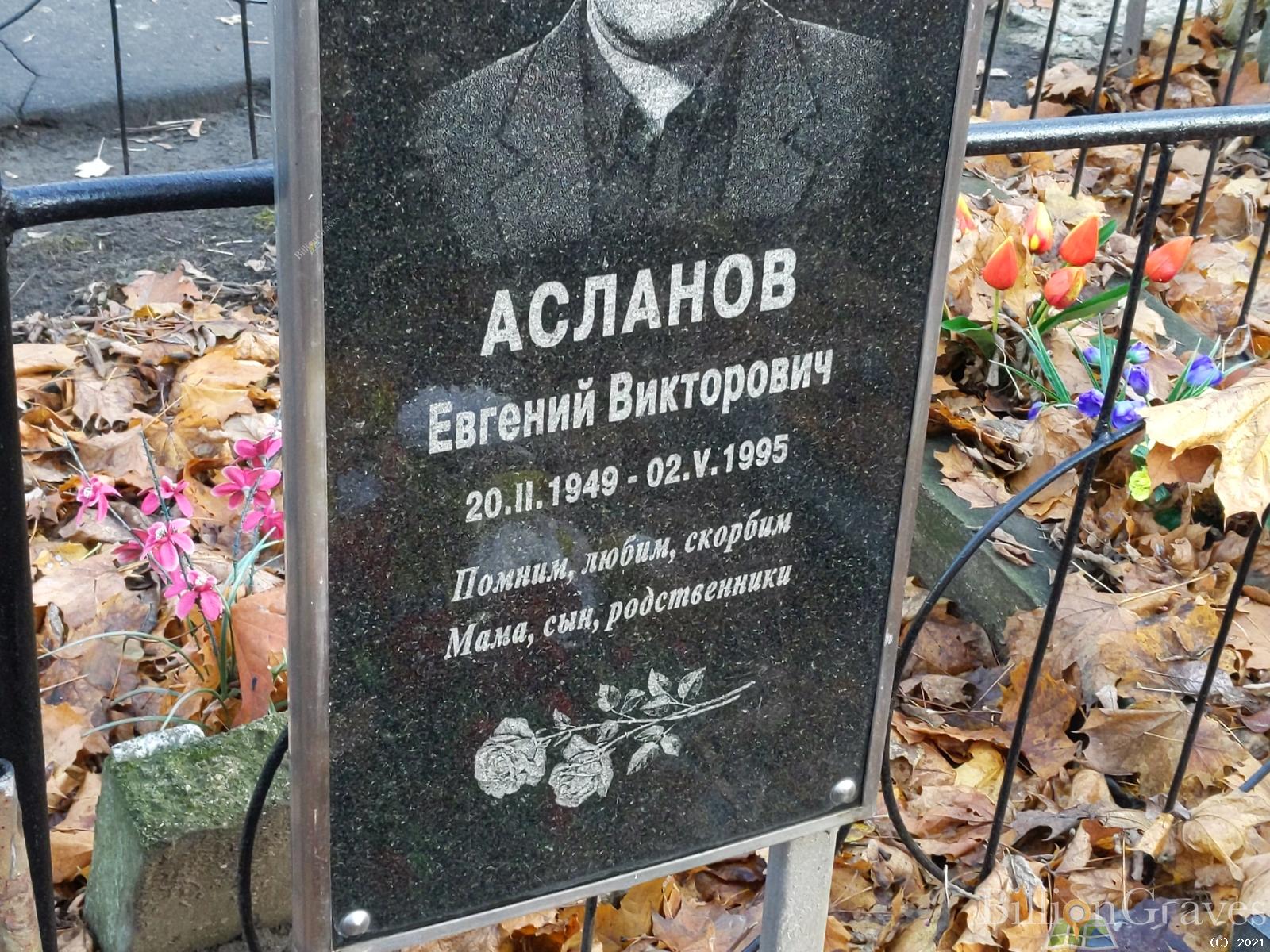 Асланов Евгений Викторович
