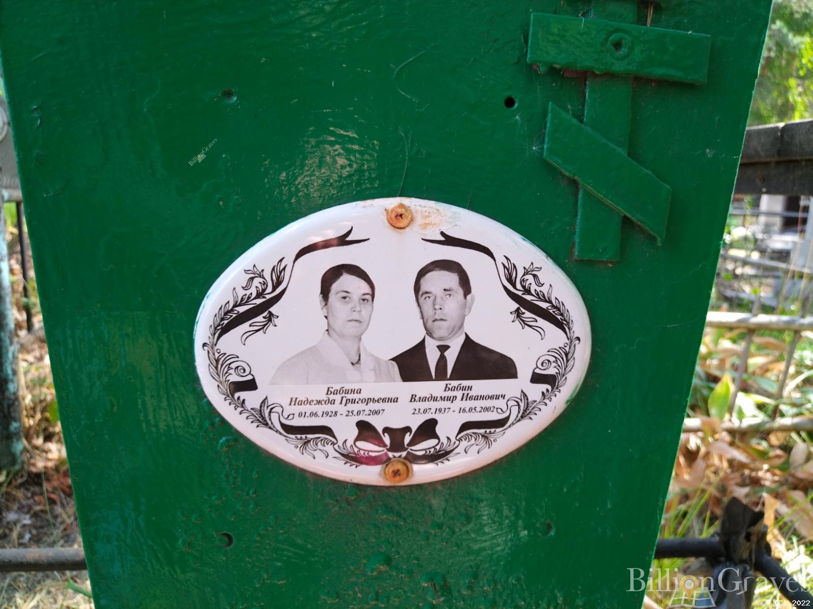 Бабина Надежда Григорьевна
