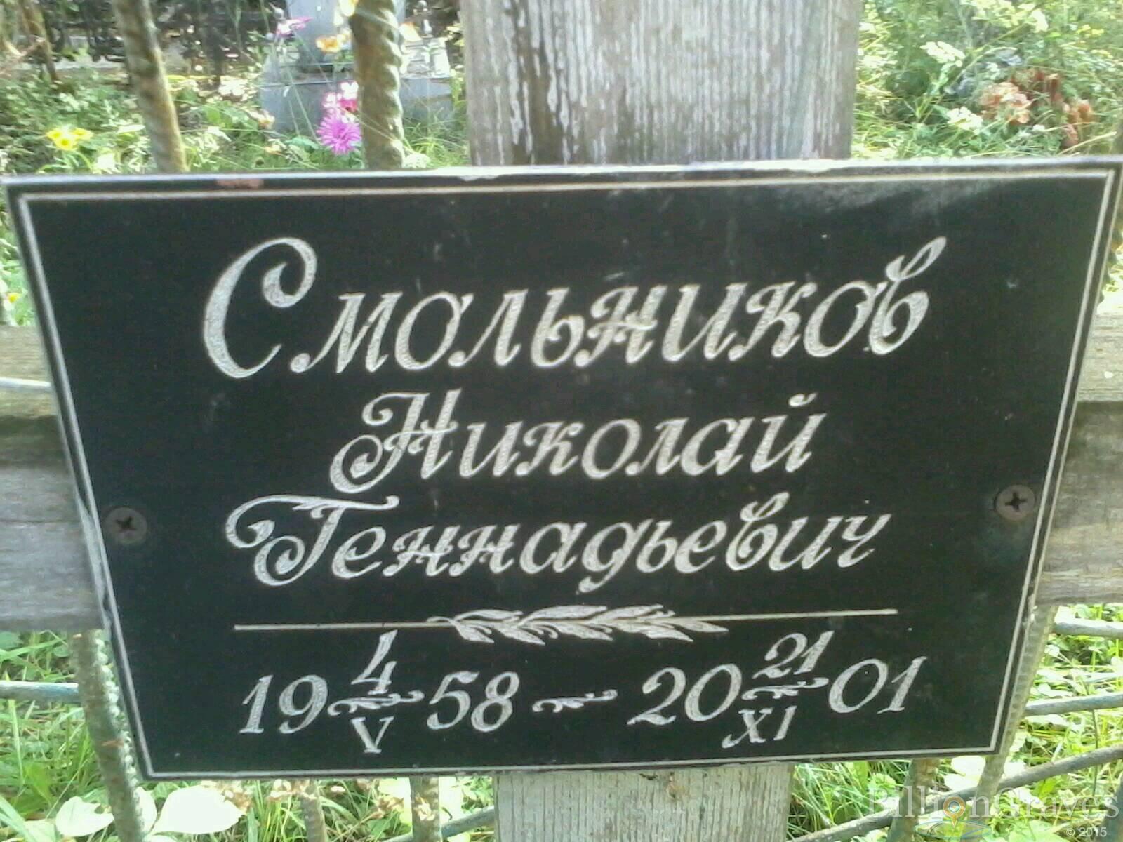 Смольников Николай Геннадьевич