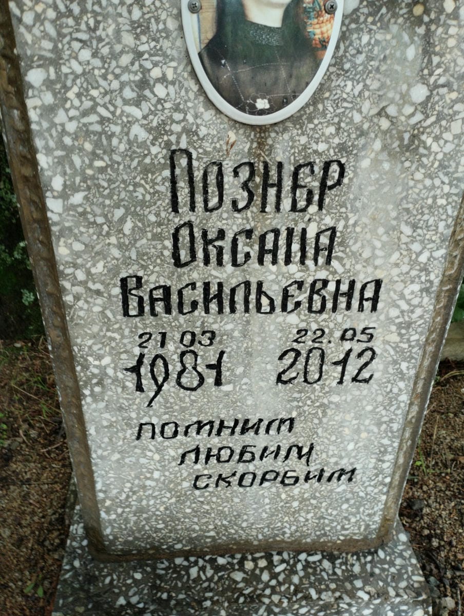 Познер Оксана Васильевна