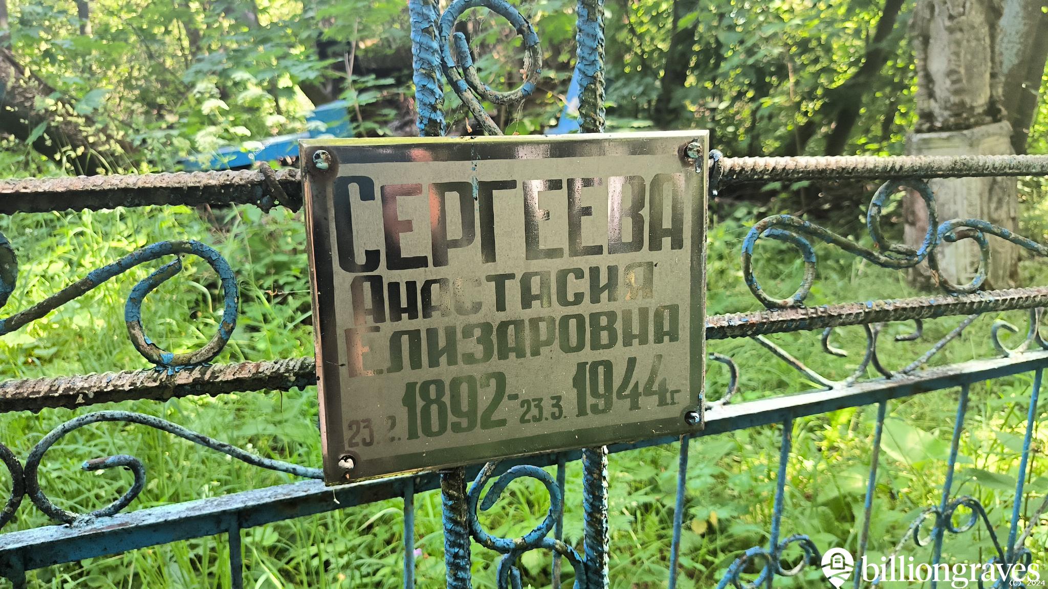 Сергеева Нина Михайловна