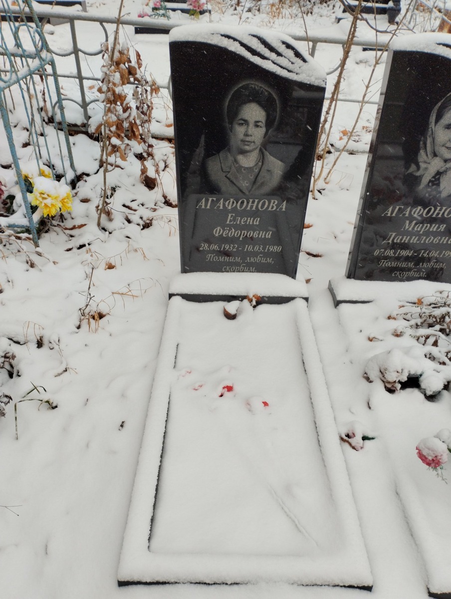Агафонова Елена Фёдоровна